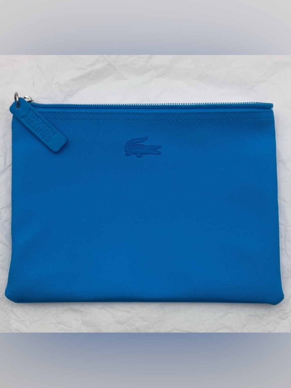 Lacoste Black and Blue Textured Design